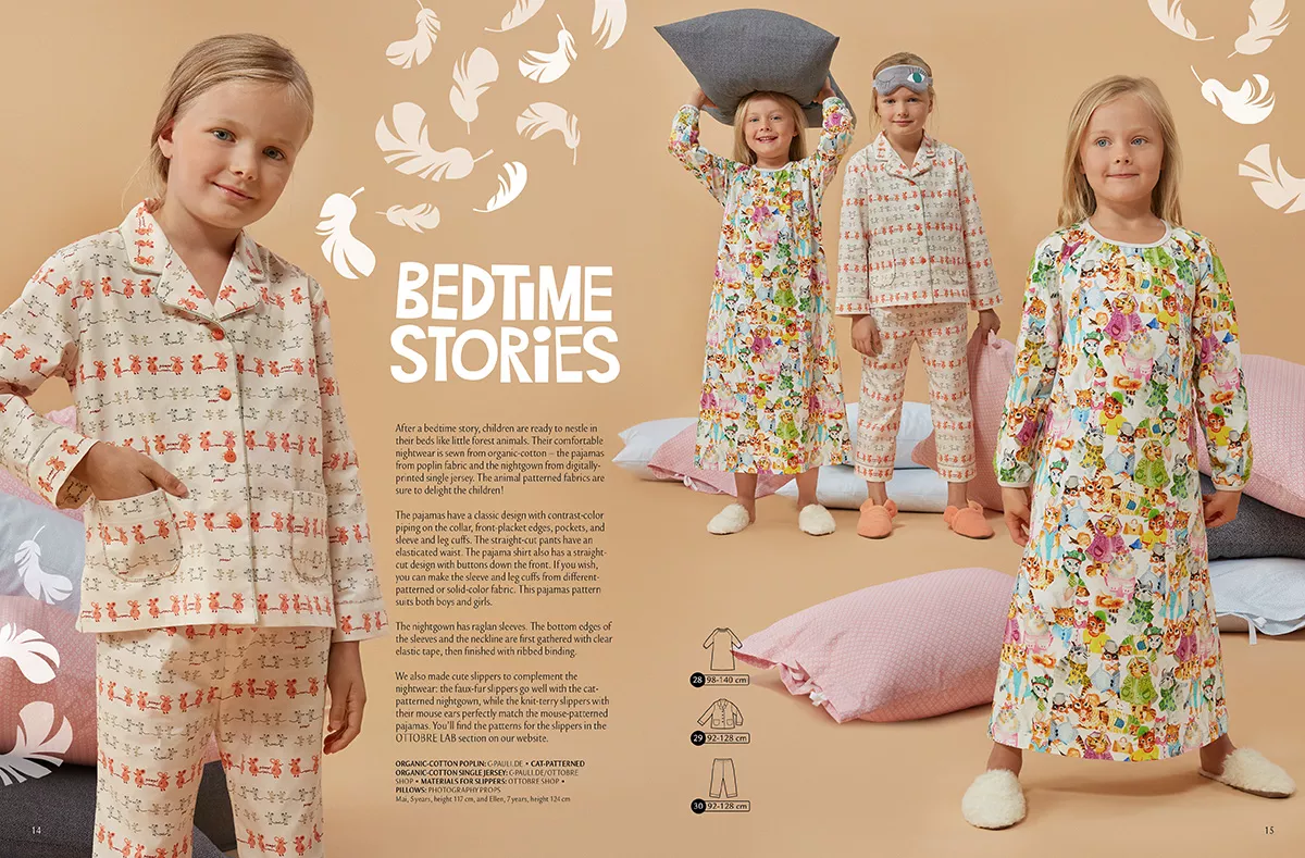 Журнал OTTOBRE  kids Россия 6/2018 | Ellie Fabrics