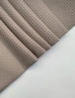 Ткань вафля хлопок "бежевый" арт. 937 клеткам7х7