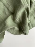 Ткань  лён с эффектом мятости (крэш) "ива” арт. 08КР | Ellie Fabrics