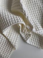 Ткань вафля хлопок "сливочный" арт. 200 | Ellie Fabrics