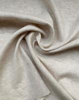 Ткань лён умягченный "меланж натуральный" сорочечный арт. 133 | Ellie Fabrics