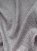 Ткань лён сорочечный с эффектом мятости "лаванда пыльная” арт. 130КР