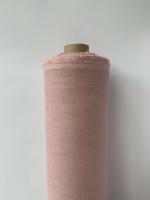 Ткань лён умягченный  "розовый кварц" сорочечный арт.625