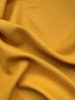 Ткань для шитья лён умягченный "горчица 1558" костюмный арт. 1558 | Ellie Fabrics