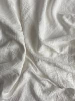 Ткань лён/ вискоза умягченная костюмная "молочный"  арт. 01ЛВ | Ellie Fabrics