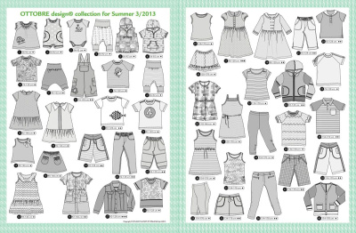 Журнал OTTOBRE  kids Россия  3/2013 | Ellie Fabrics