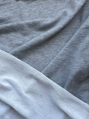 Футер 3-х нитка петля "Серый меланж"