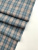 Ткань лён умягченный "серо-голубая клетка" костюмный арт.18/210 | Ellie Fabrics