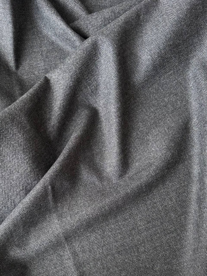 Шерсть костюмная «Серая ёлочка мелкая» арт 60606