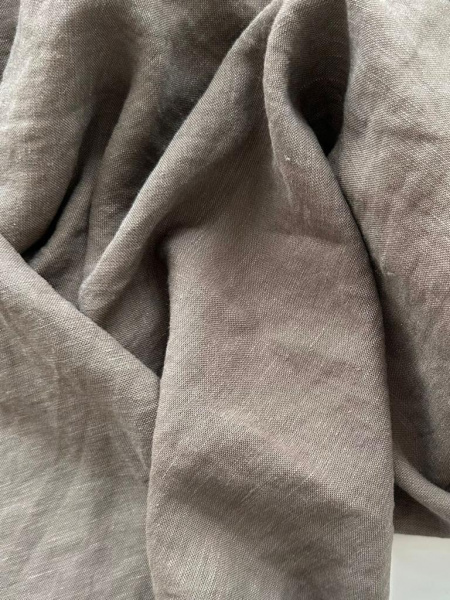 Ткань лён/ вискоза умягченная костюмная "терра"  арт. 1375ЛВ | Ellie Fabrics