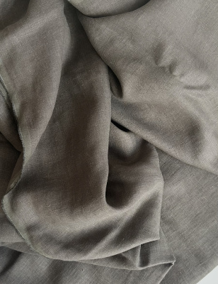 Ткань лён с эффектом мятости "терра” арт. 1375КР | Ellie Fabrics
