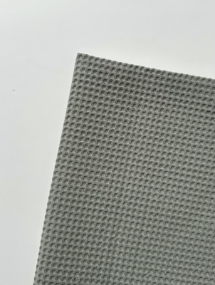 Ткань вафля хлопок "шалфей" арт. 944 клетка 7х7