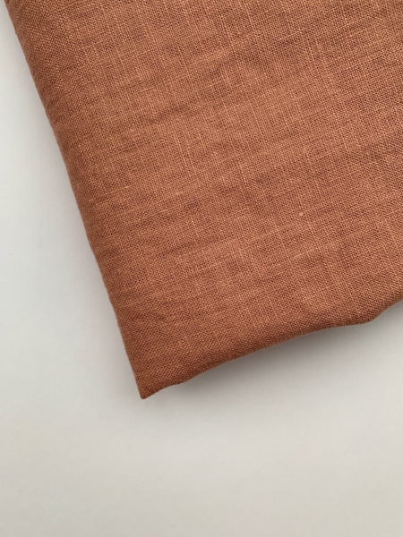 Ткань для шитья лён с эфектом мятости  "сиена” арт. 173 | Ellie Fabrics