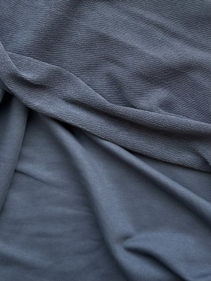 Футер 3-х нитка петля "Синяя сталь"