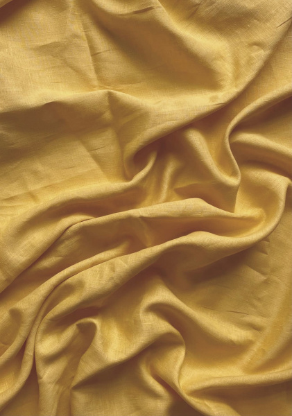 Ткань лён умягченный "дыня" костюмный арт. 1414 | Ellie Fabrics