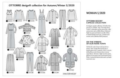 Журнал OTTOBRE design Woman 5/2020 | Ellie Fabrics